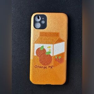 NEW iPhone 11 Phone Case Orange Juice